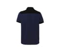 VELILLA POLO STRETCH BICOLORE NAVY / BLACK