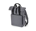 BAG BASE Sac à dos fermeture à enroulement GREY MARL