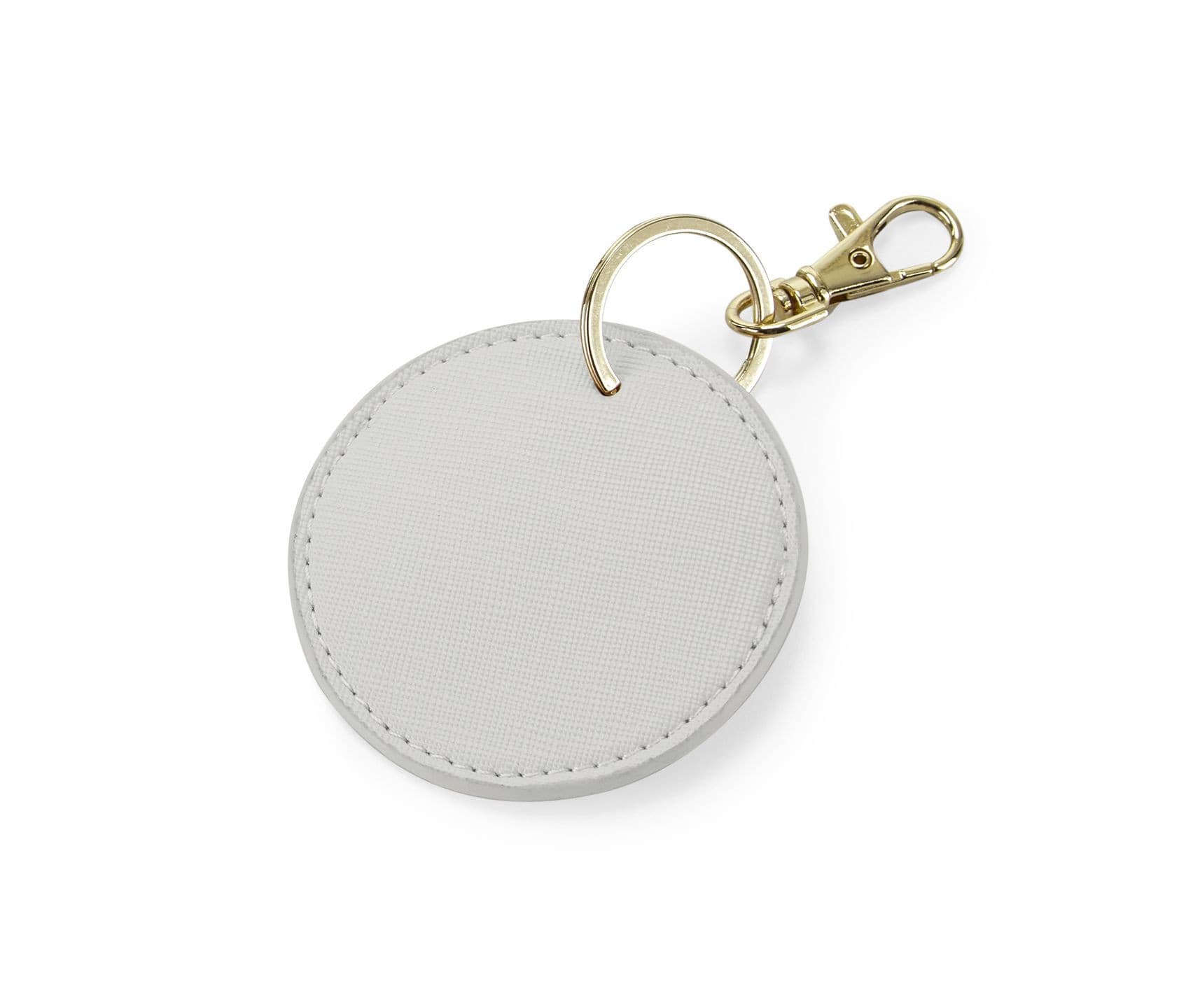 Porte-clé rond SOFT GREY