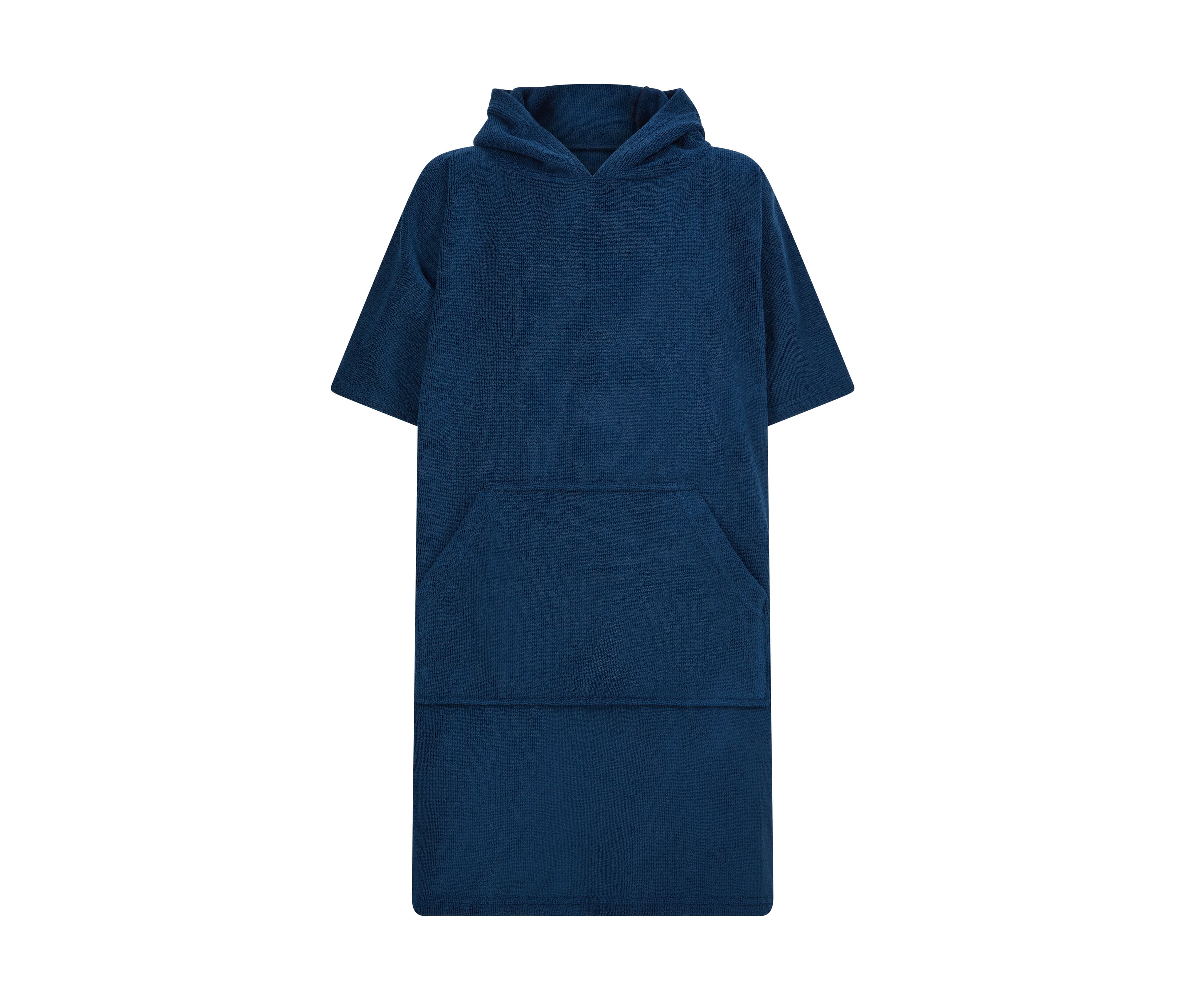 Poncho en polyester enfant NAVY