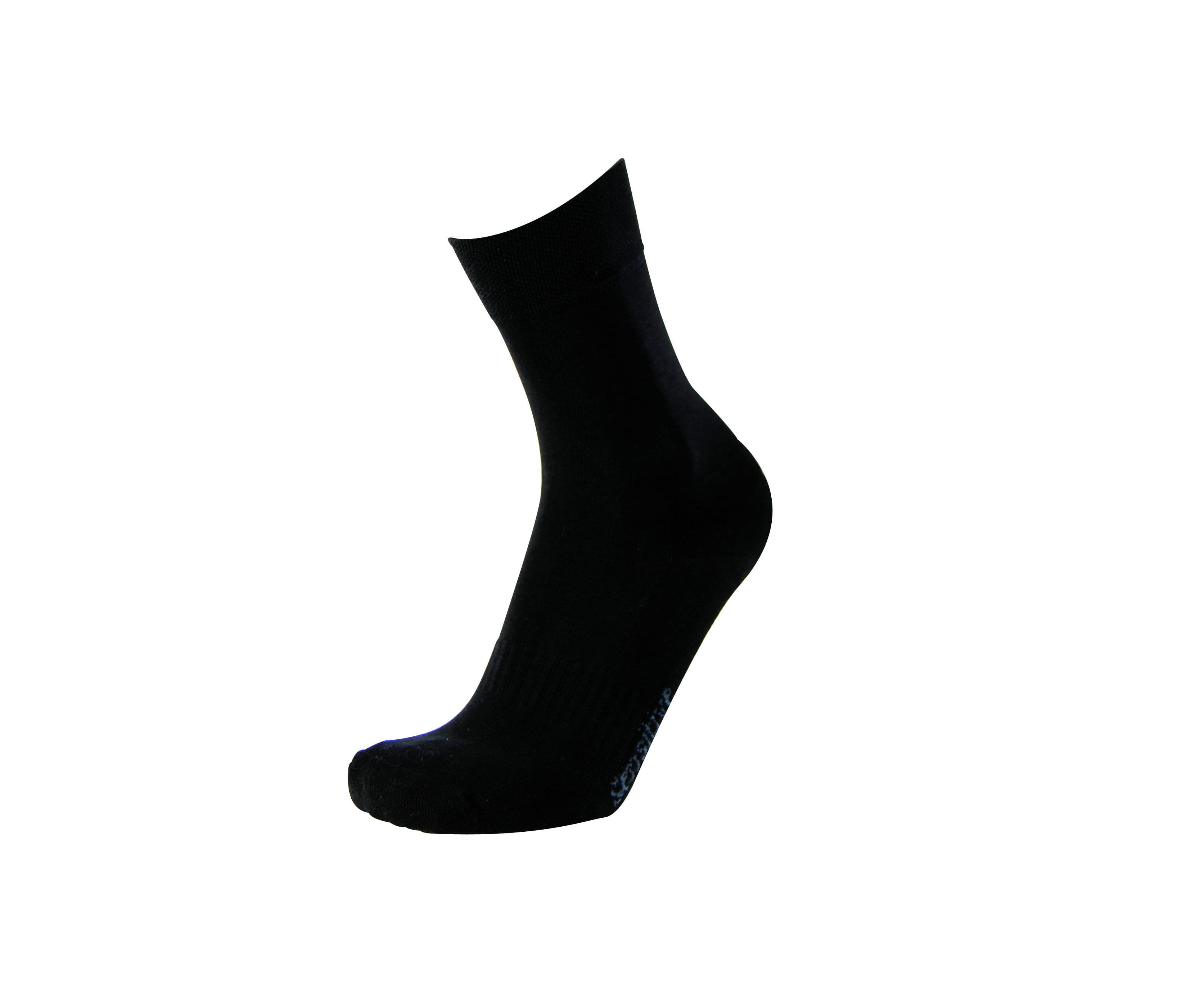 Chaussettes en coton organique BLACK