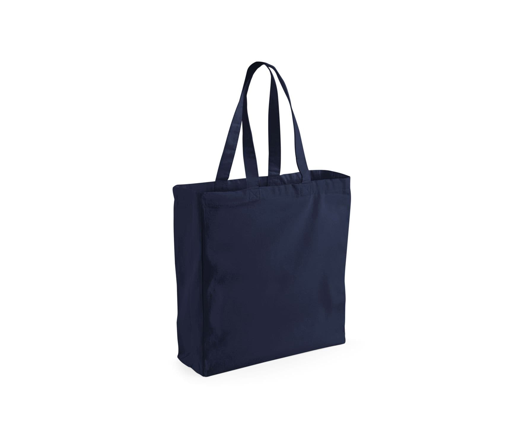 Large sac shopping en canvas FRENCH NAVY