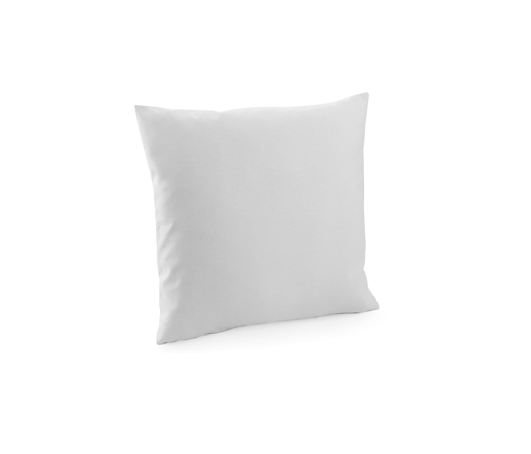 Housse de coussin en coton commerce équitable LIGHT GREY