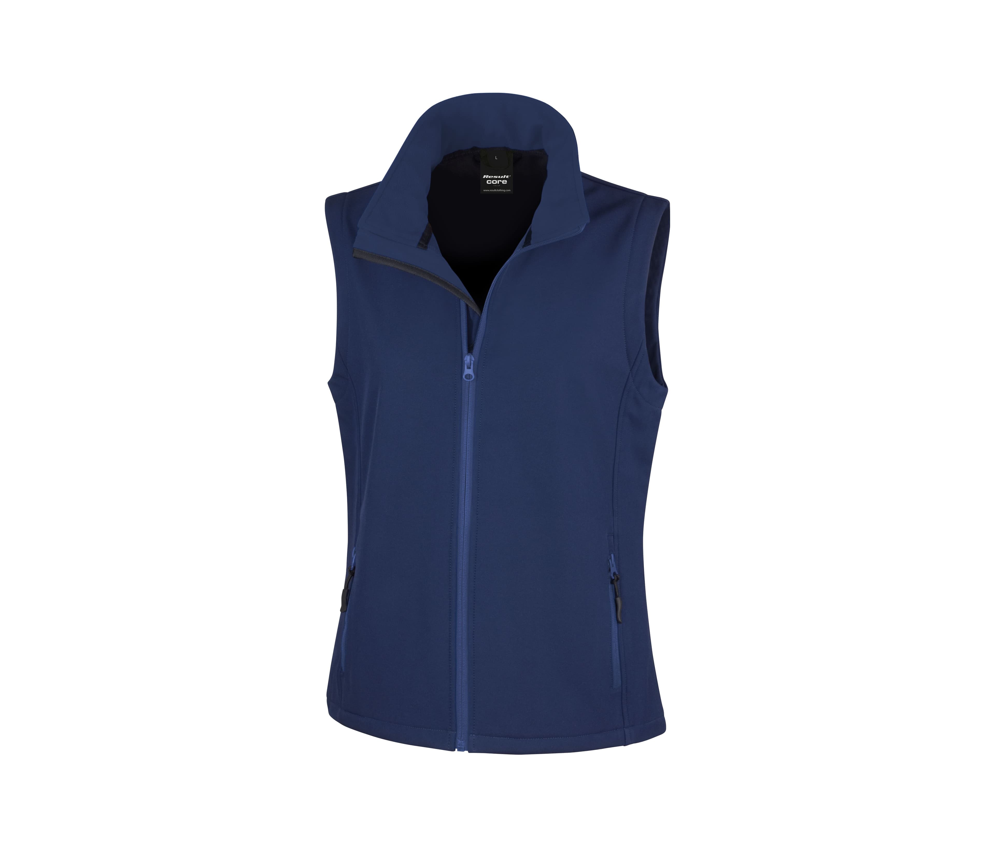 Bodywarmer Softshell imprimable femme NAVY / NAVY