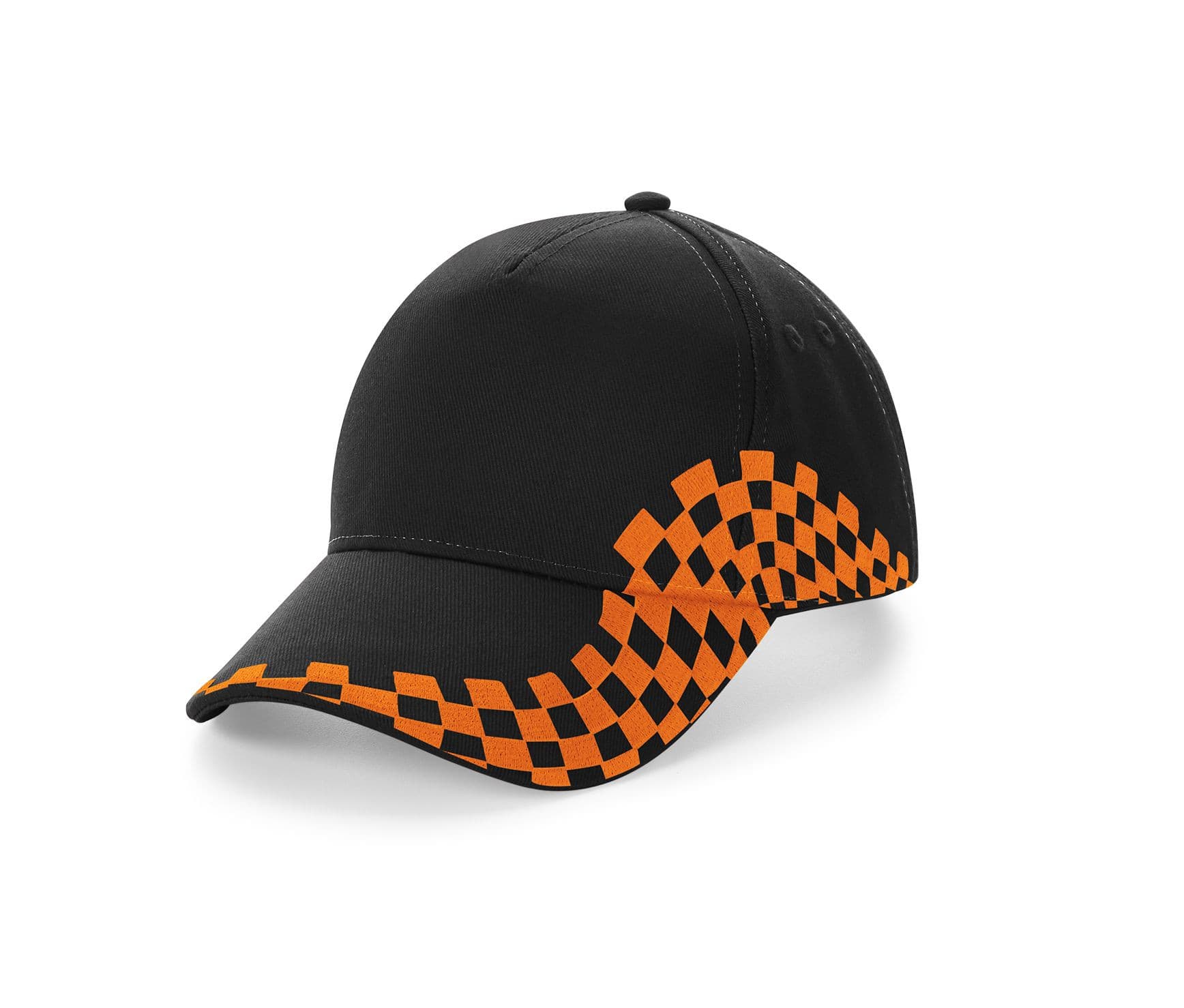 Casquette grand prix BLACK / ORANGE