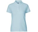 NEUTRAL Polo piqué femme LIGHT BLUE