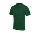 JUST COOL Polo homme respirant BOTTLE GREEN