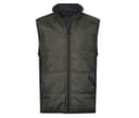 TEE JAYS Bodywarmer bi-matière DEEP GREEN / BLACK