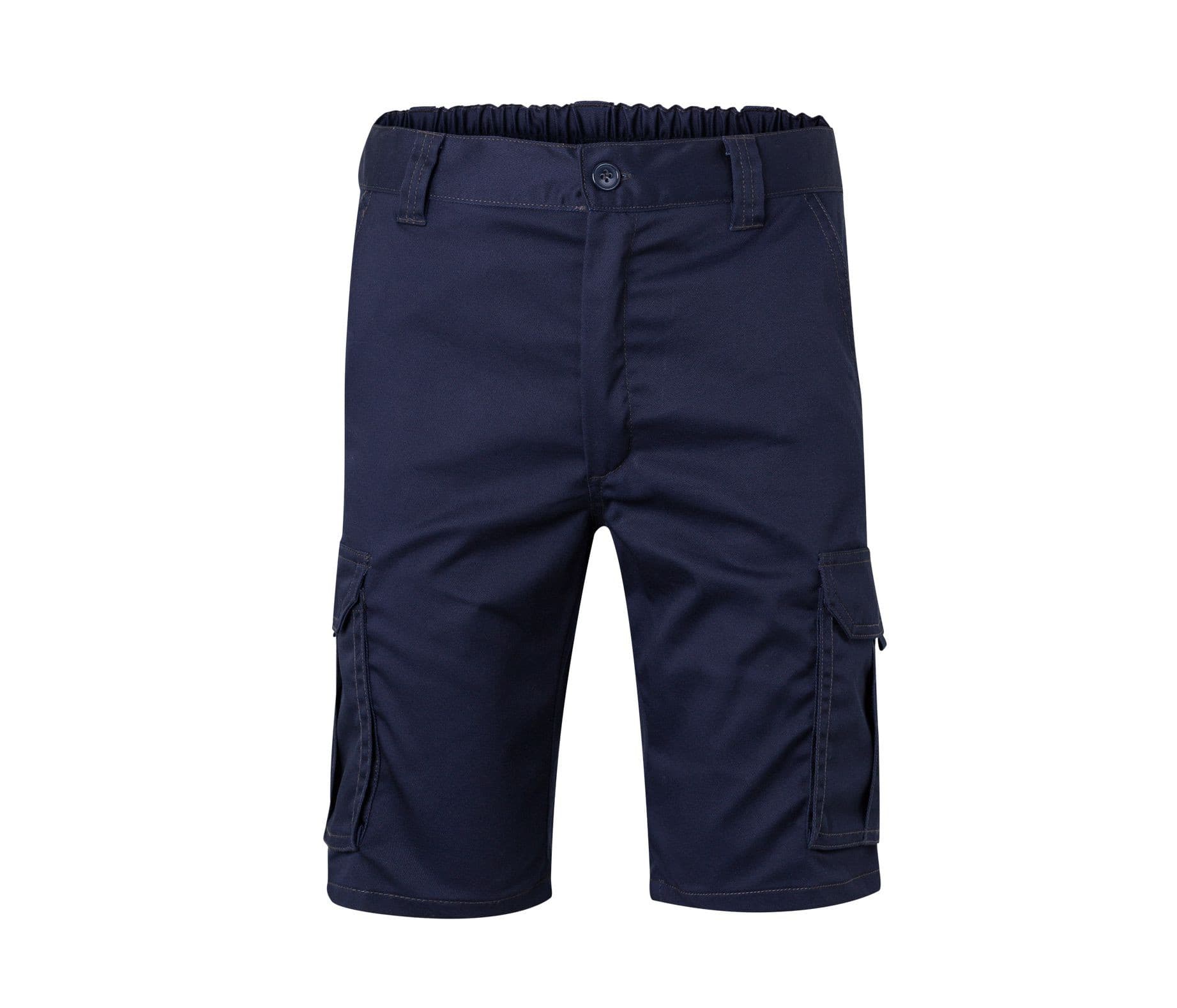 BERMUDA STRETCH MULTIPOCHES DARK NAVY