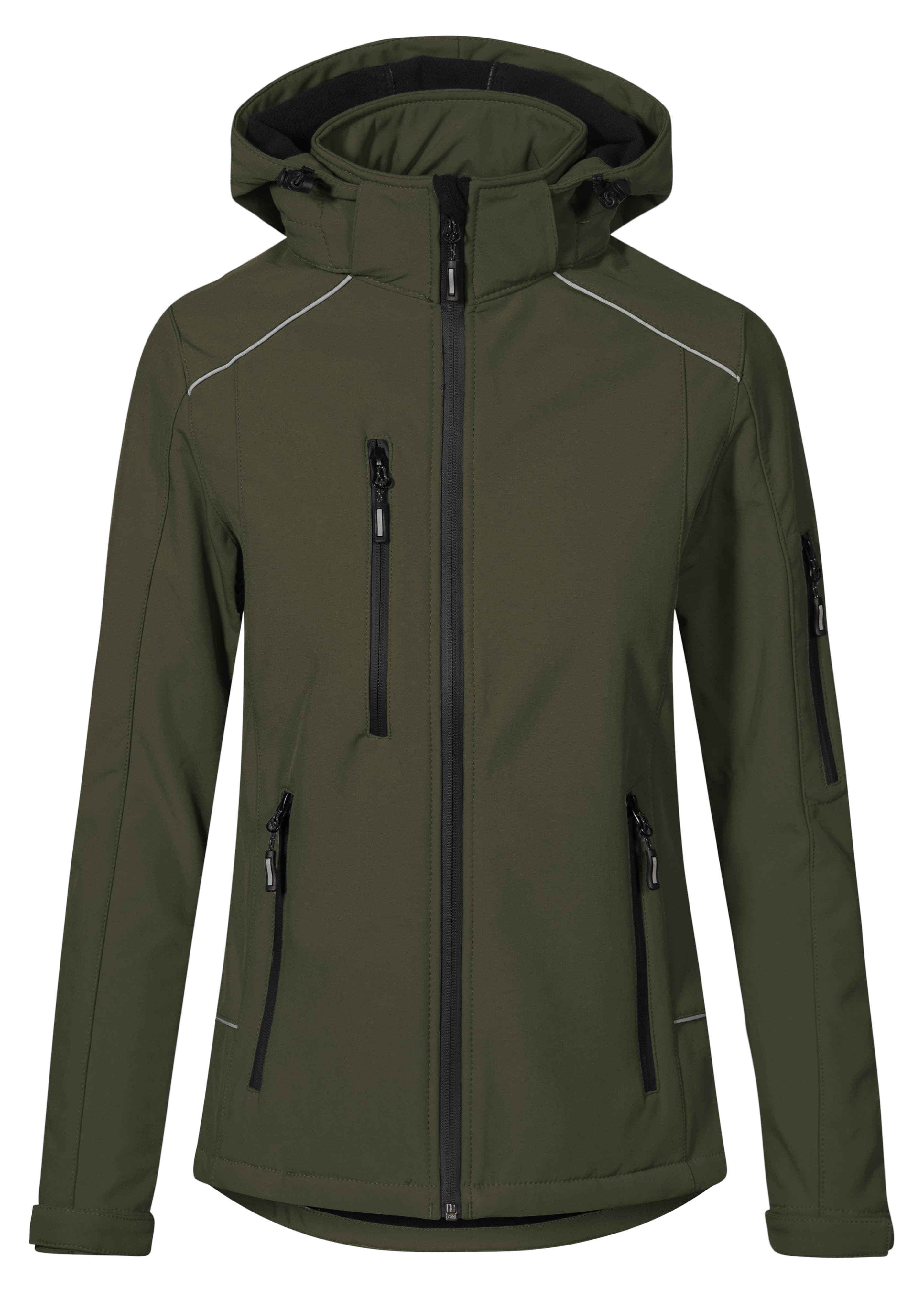 Softshell chaude pour femme KHAKI