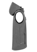 PROMODORO Bodywarmer en Softshell avec capuche HEATHER GREY