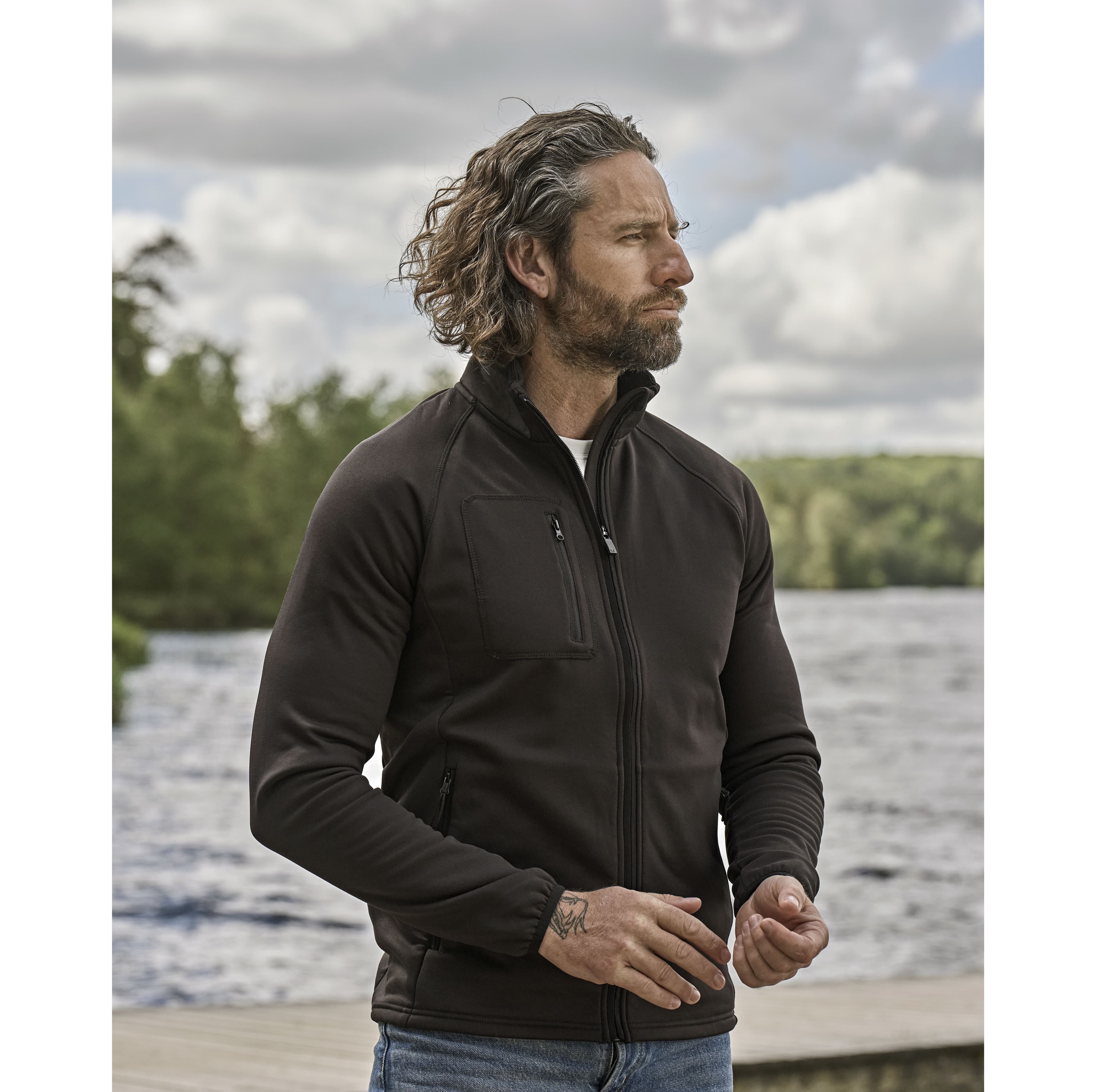 Veste polaire stretch