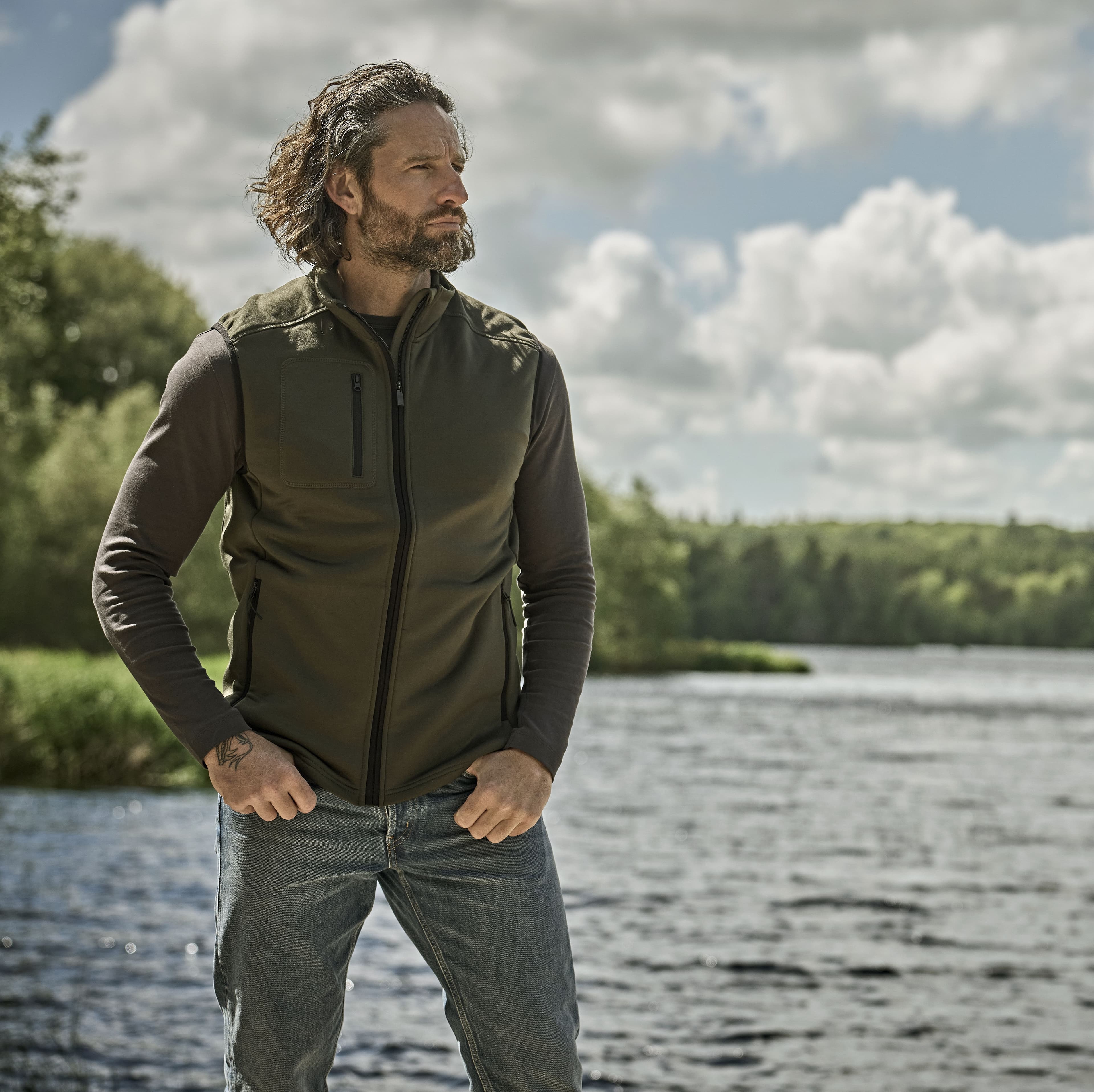 Bodywarmer en polaire