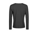 TEE JAYS Tee-shirt de sport manches longues BLACK MELANGE