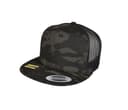FLEXFIT Casquette 5 pans style trucker BLACK