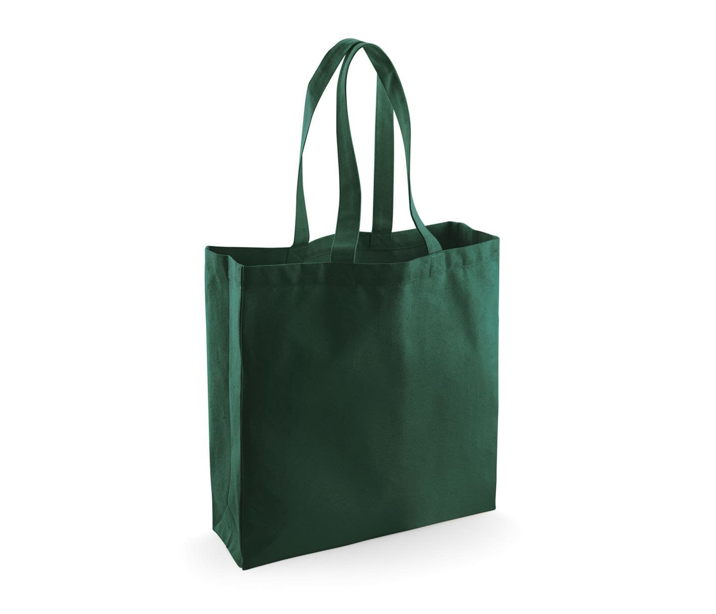 Sac shopping en coton issu du commerce équitable BOTTLE GREEN