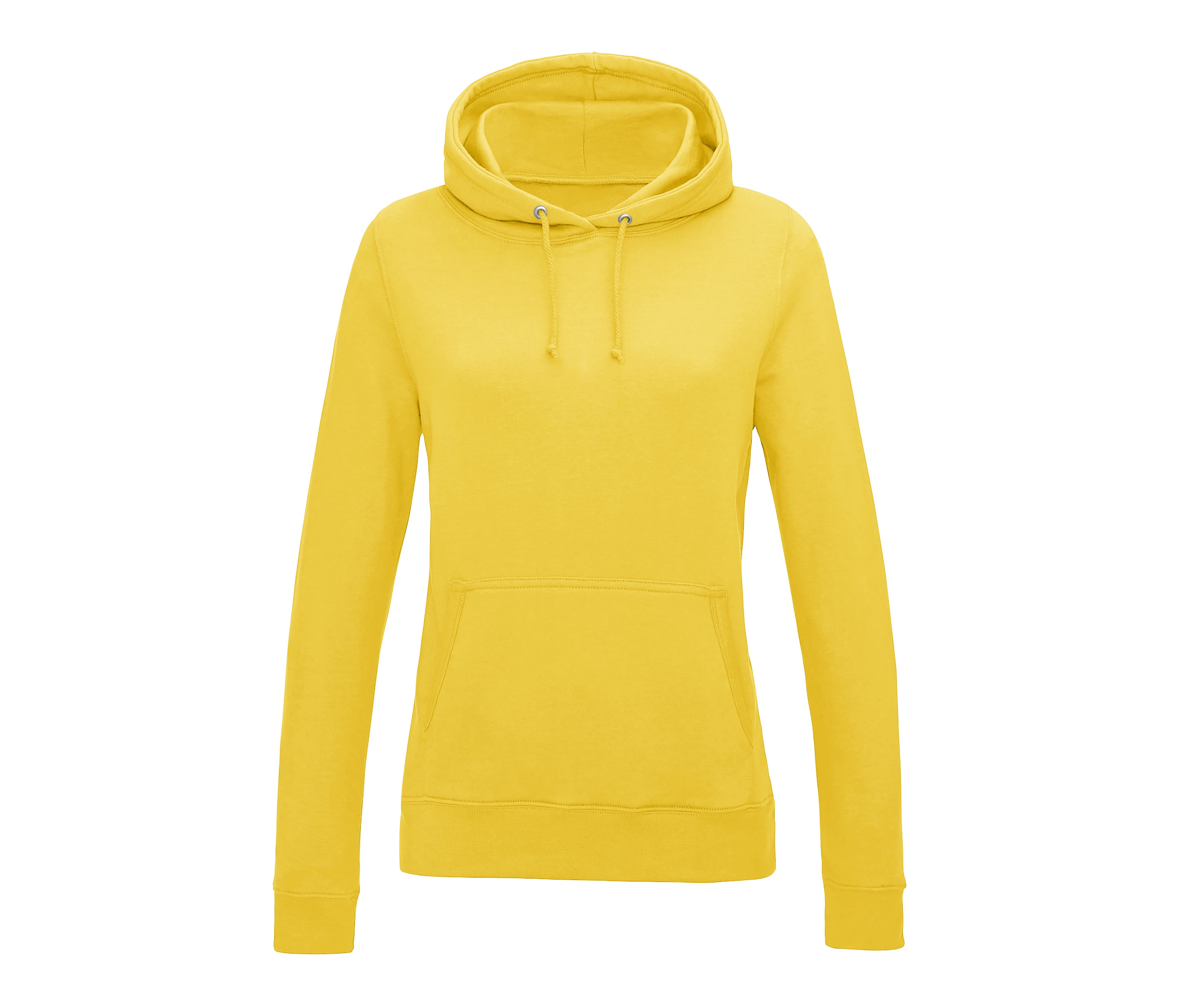 Sweat capuche femme SUN YELLOW