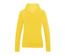 JUST HOODS Sweat capuche femme SUN YELLOW