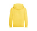 JUST HOODS Sweat zippé SUN YELLOW