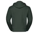 RUSSELL Sweat zippé homme capuche BOTTLE GREEN