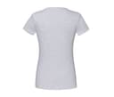 FRUIT OF THE LOOM Tee-shirt femme col V HEATHER GREY