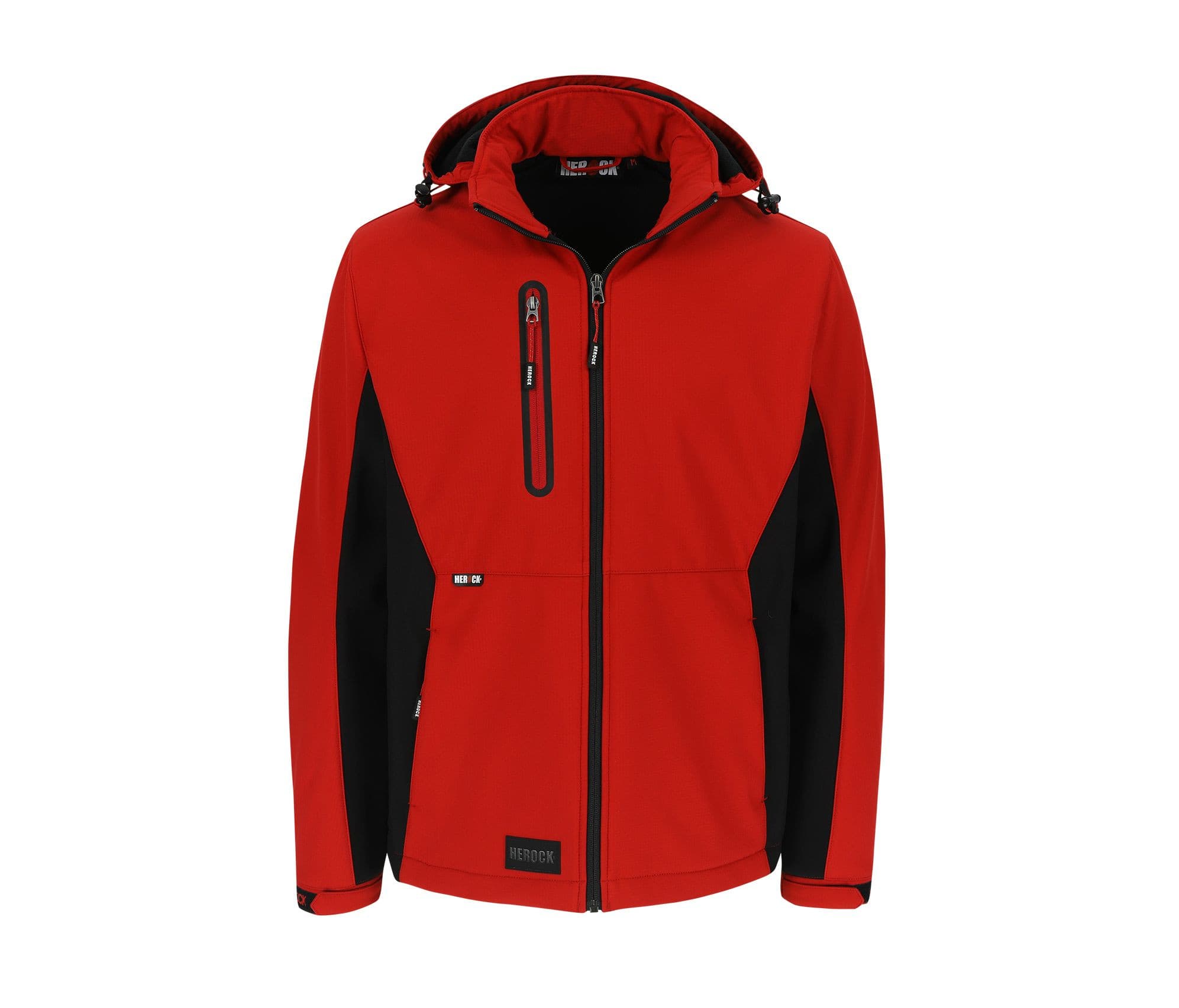 Veste Softshell Trystan RED / BLACK