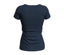 STEDMAN Tee-shirt femme col V BLUE MIDNIGHT