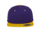 FLEXFIT Casquette snapback bicolore PURPLE / GOLD
