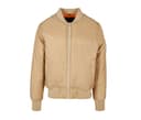 BUILD YOUR BRAND Veste bomber UNION BEIGE
