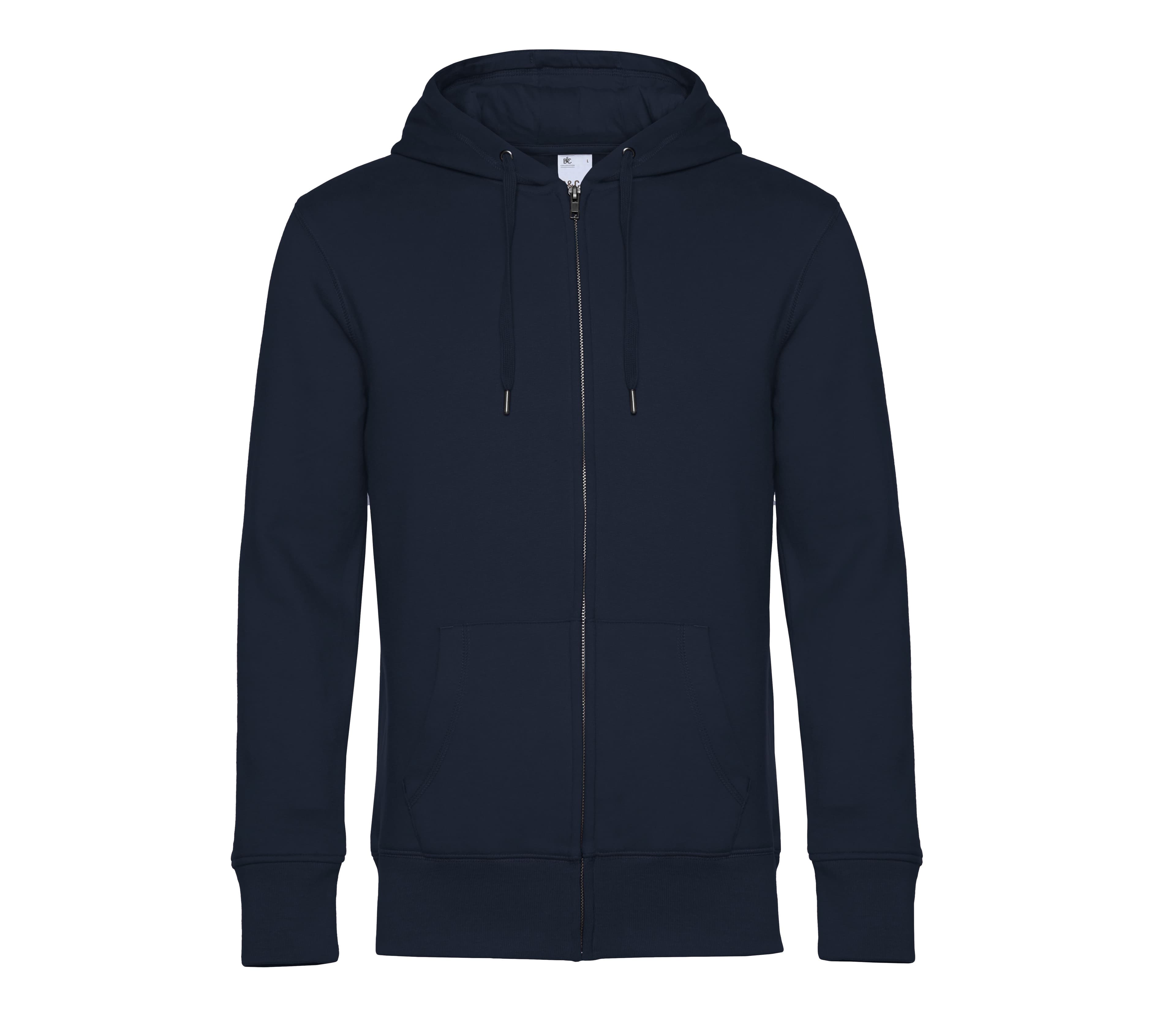 Sweat capuche zippé KING NAVY