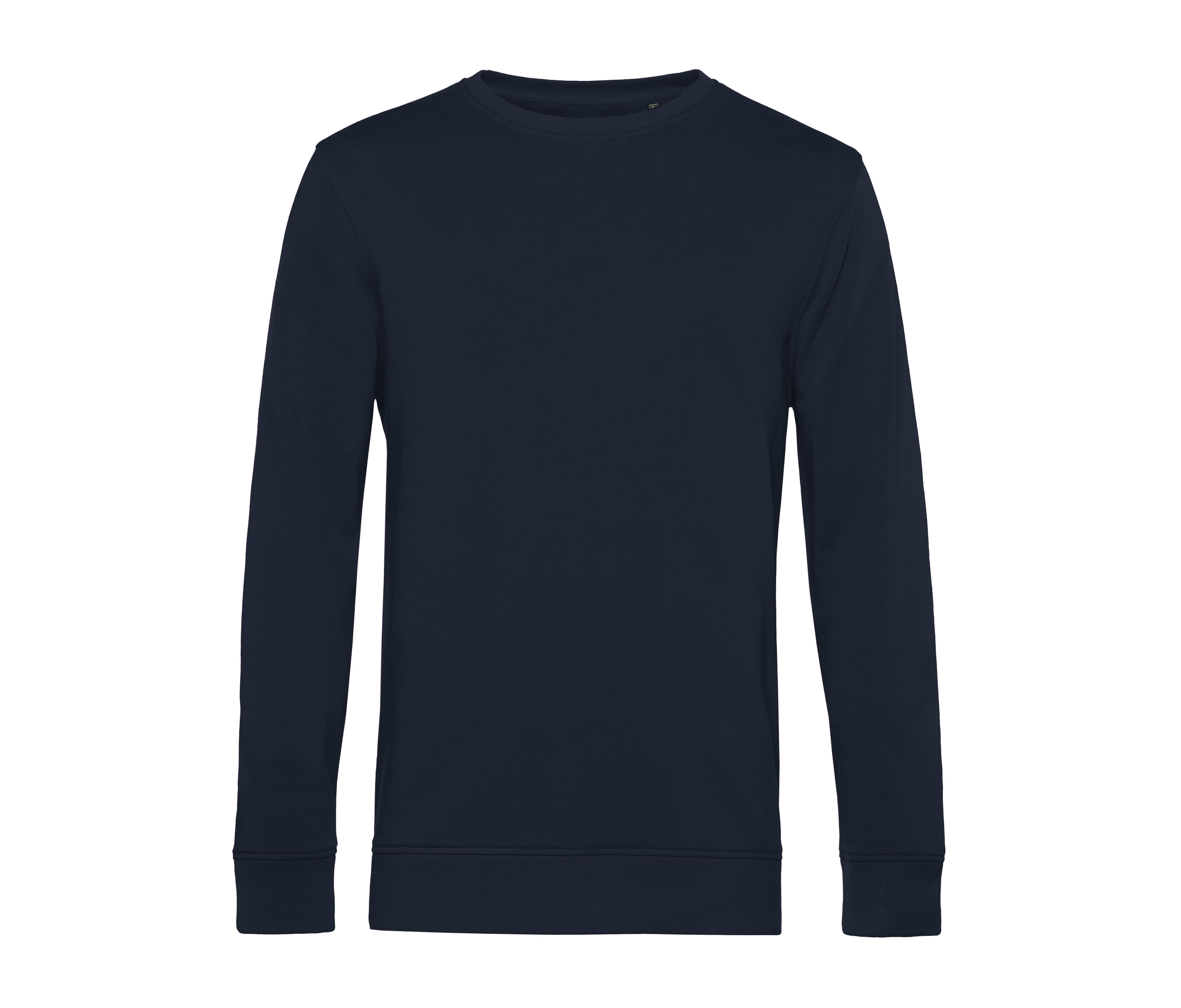 Sweat col rond organique NAVY