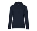 B&C Sweat capuche organique femme NAVY