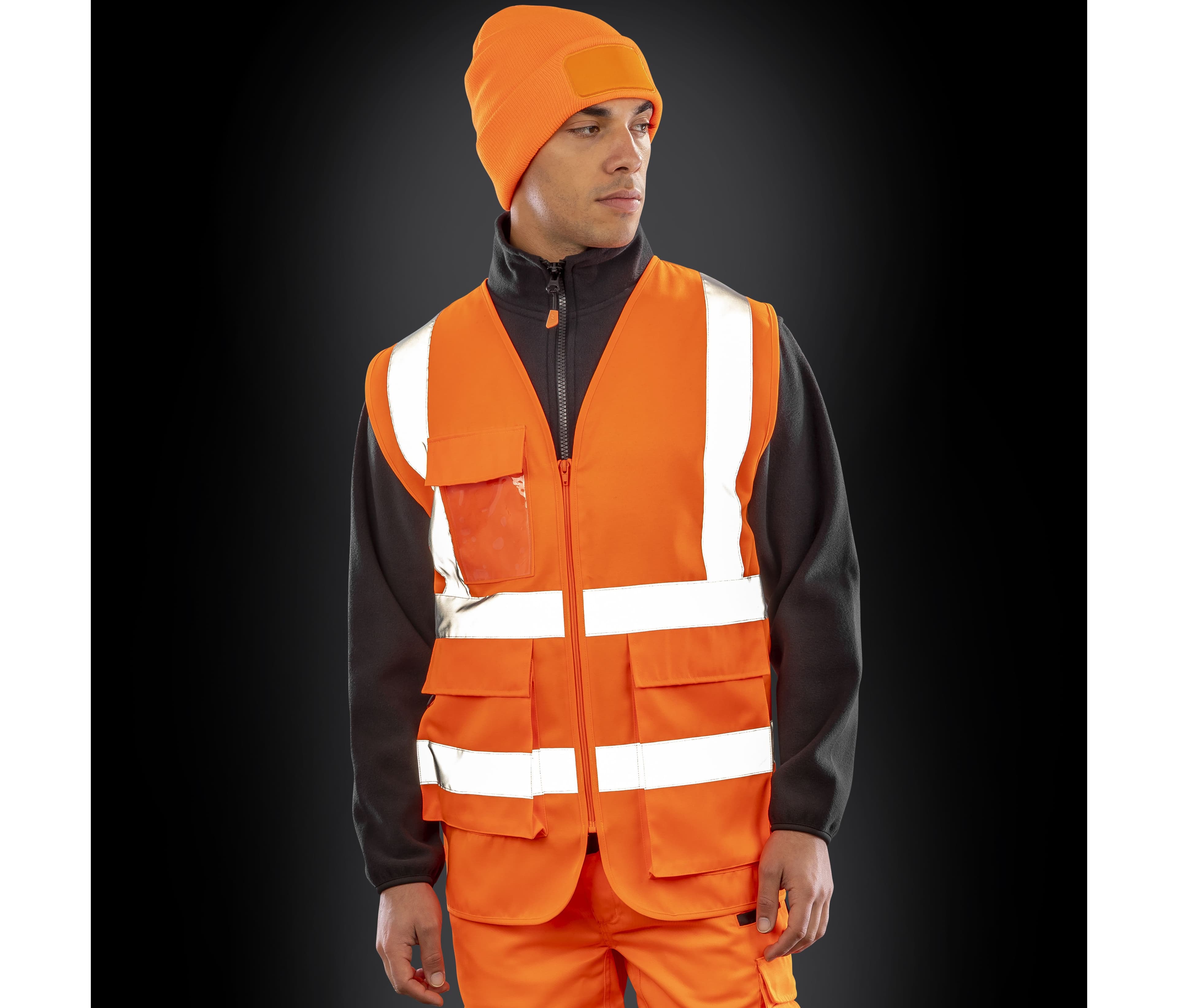 Gilet de sécurité en polycoton