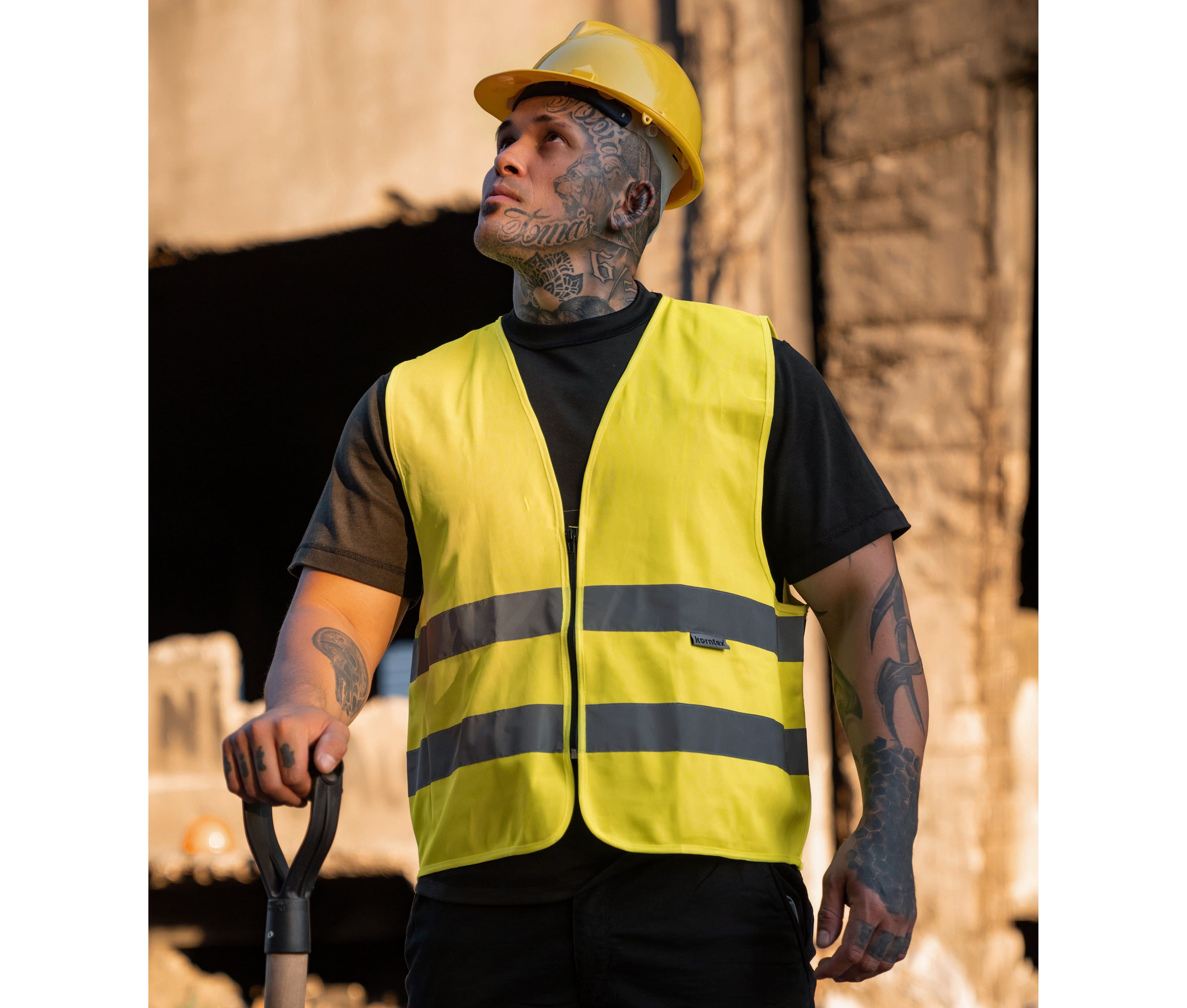 Gilet de sécurité zippé