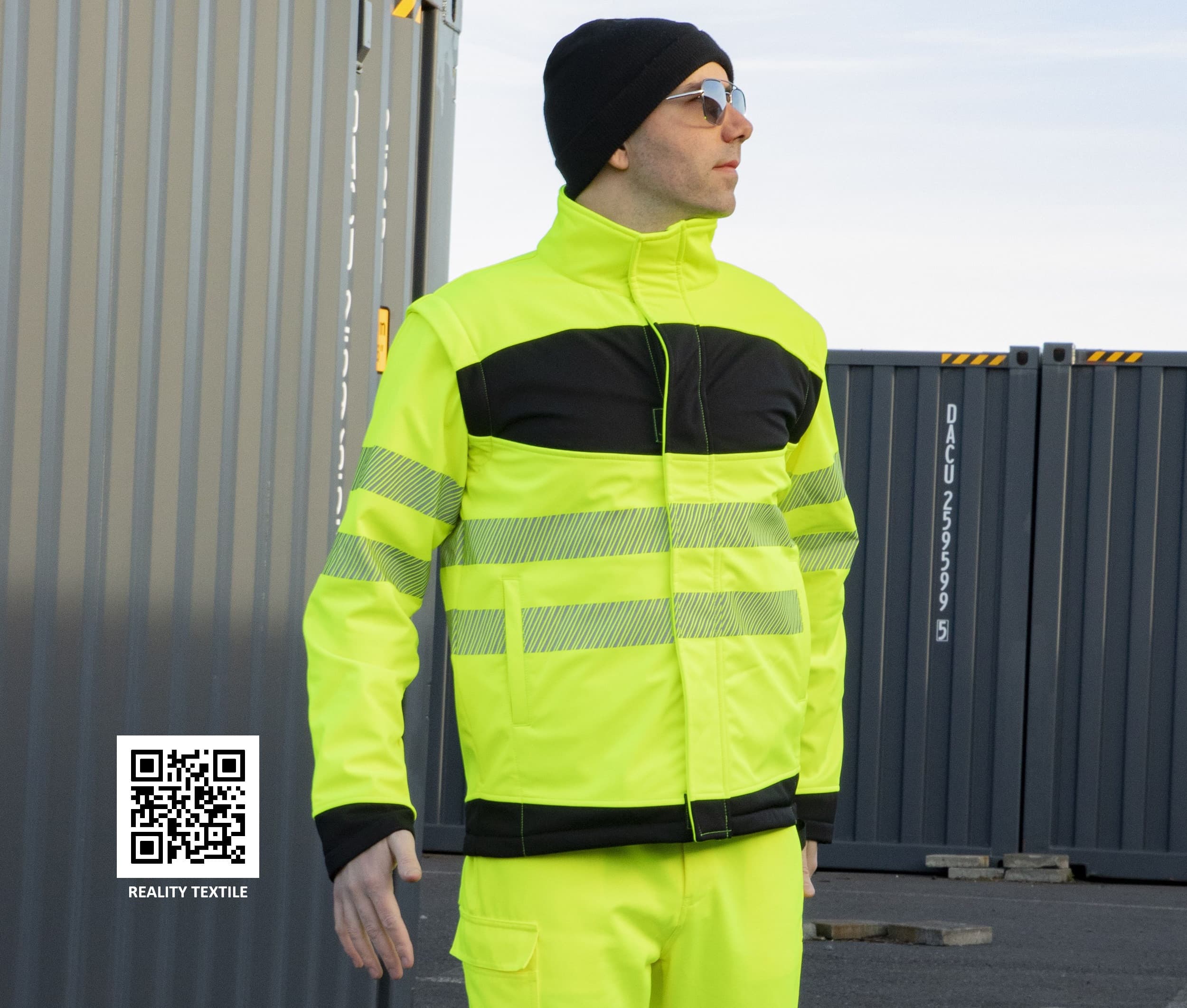 Softshell haute visibilité