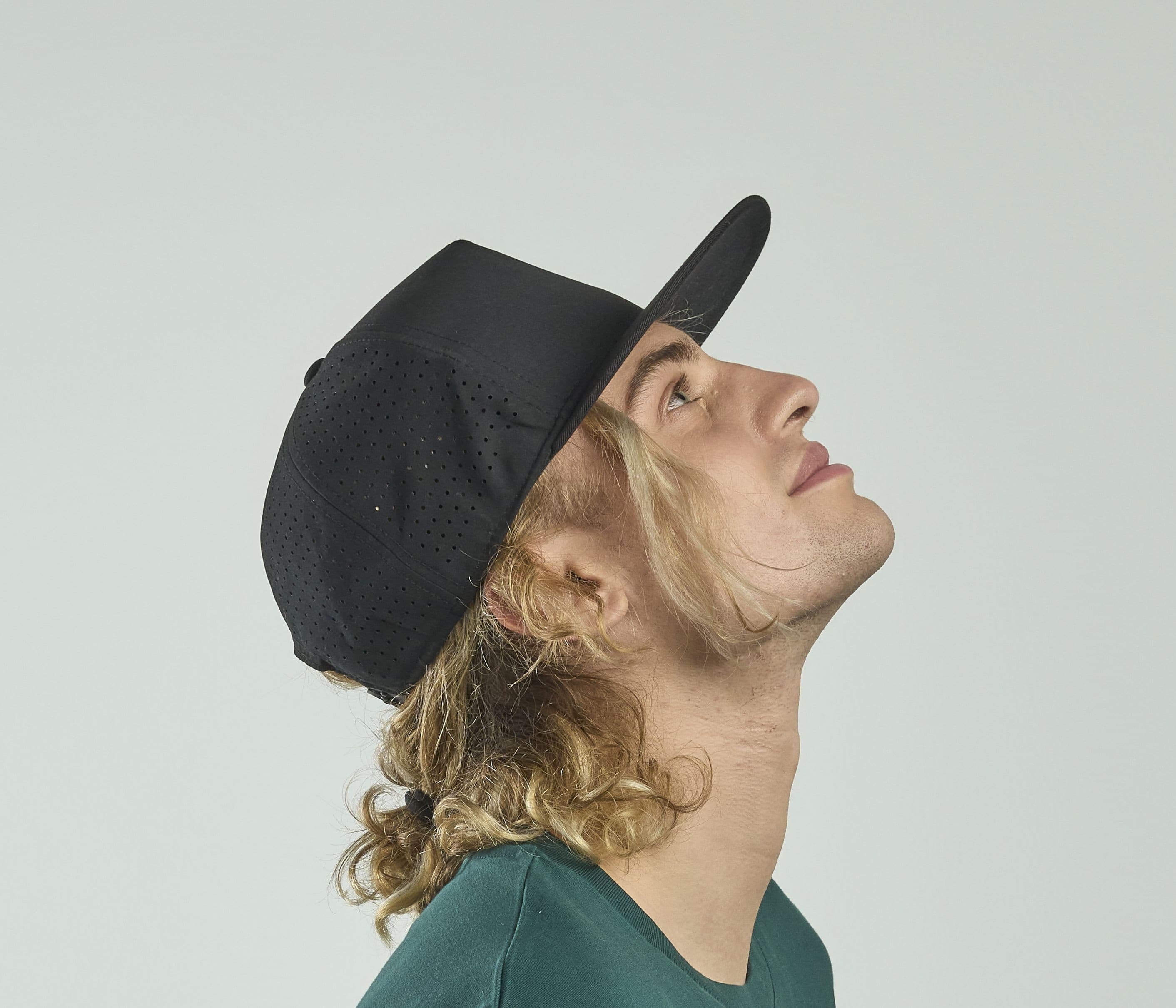 Casquette visière plate en polyester recyclé