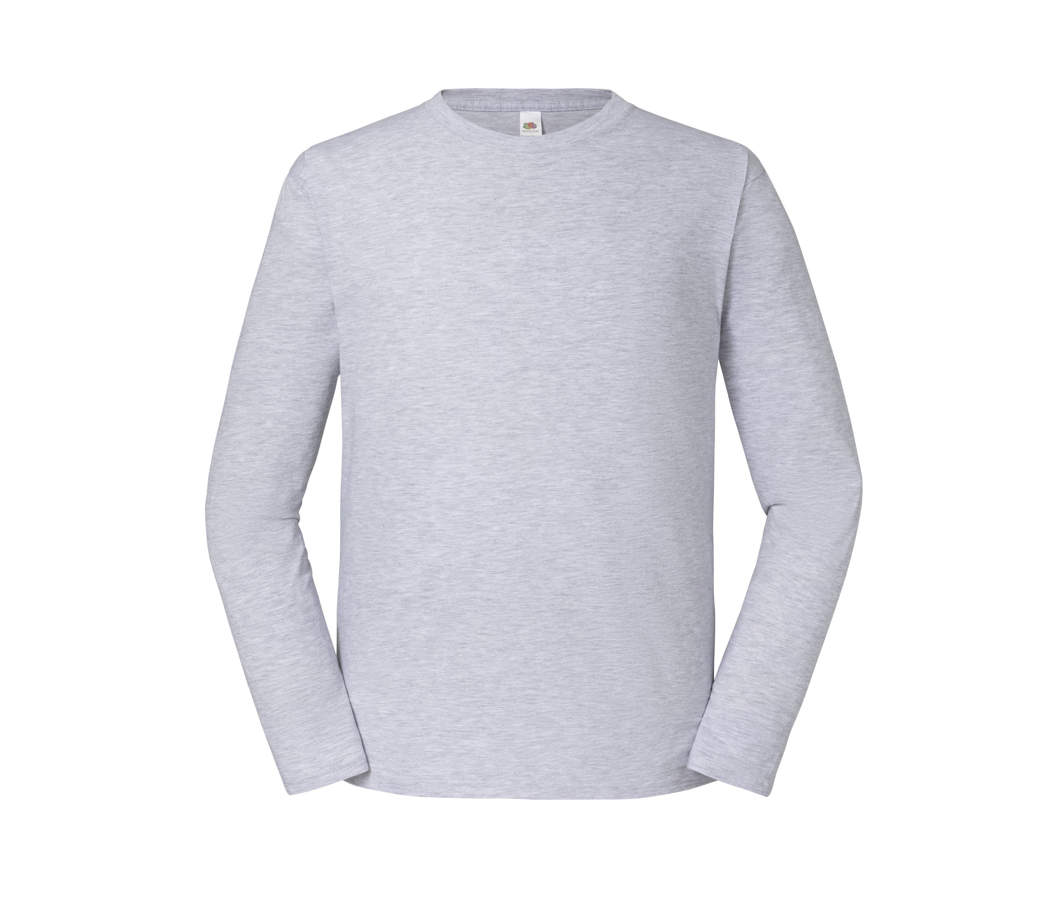 Tee-shirt col rond 195 HEATHER GREY