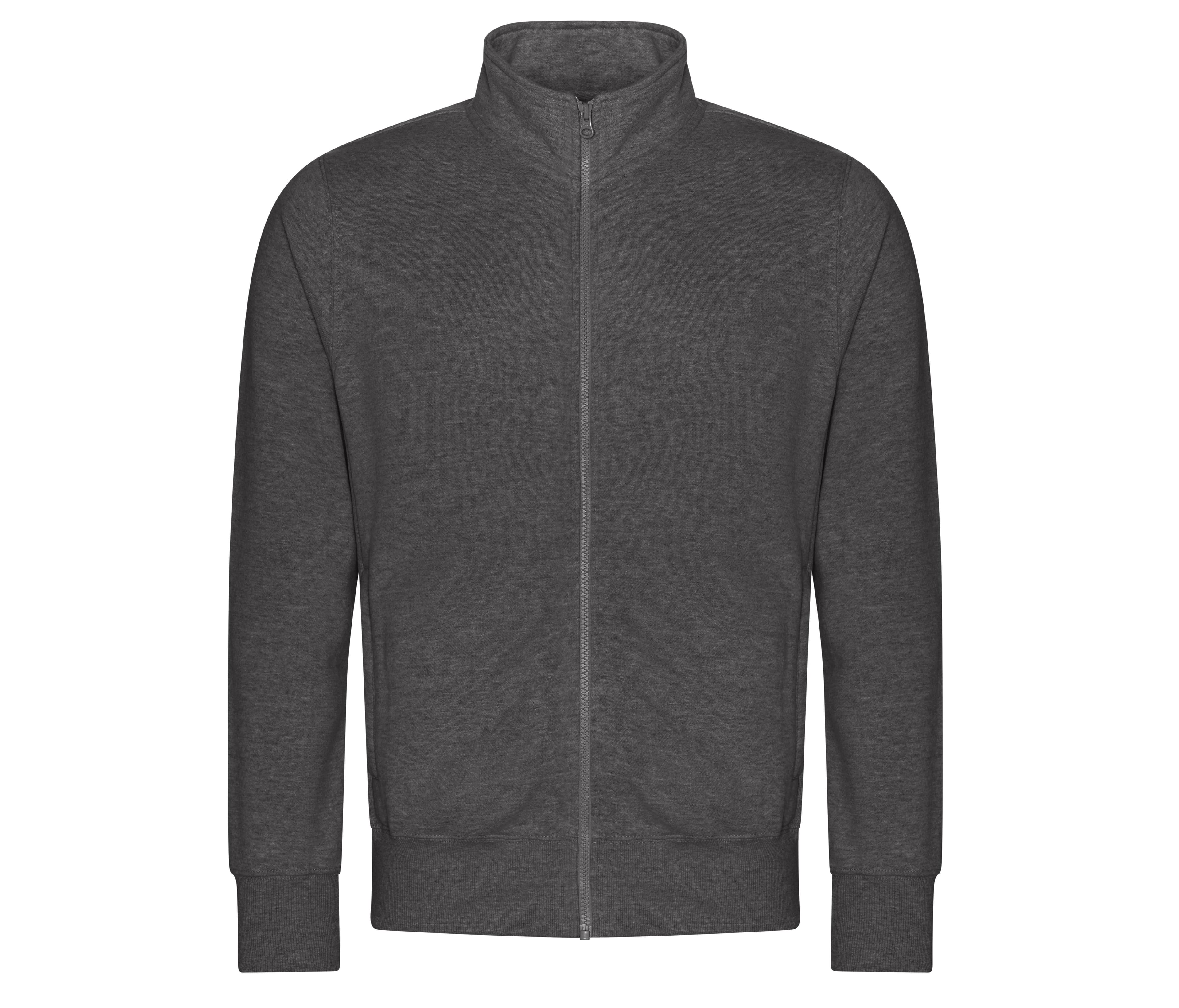 Sweat zippé unisexe CHARCOAL