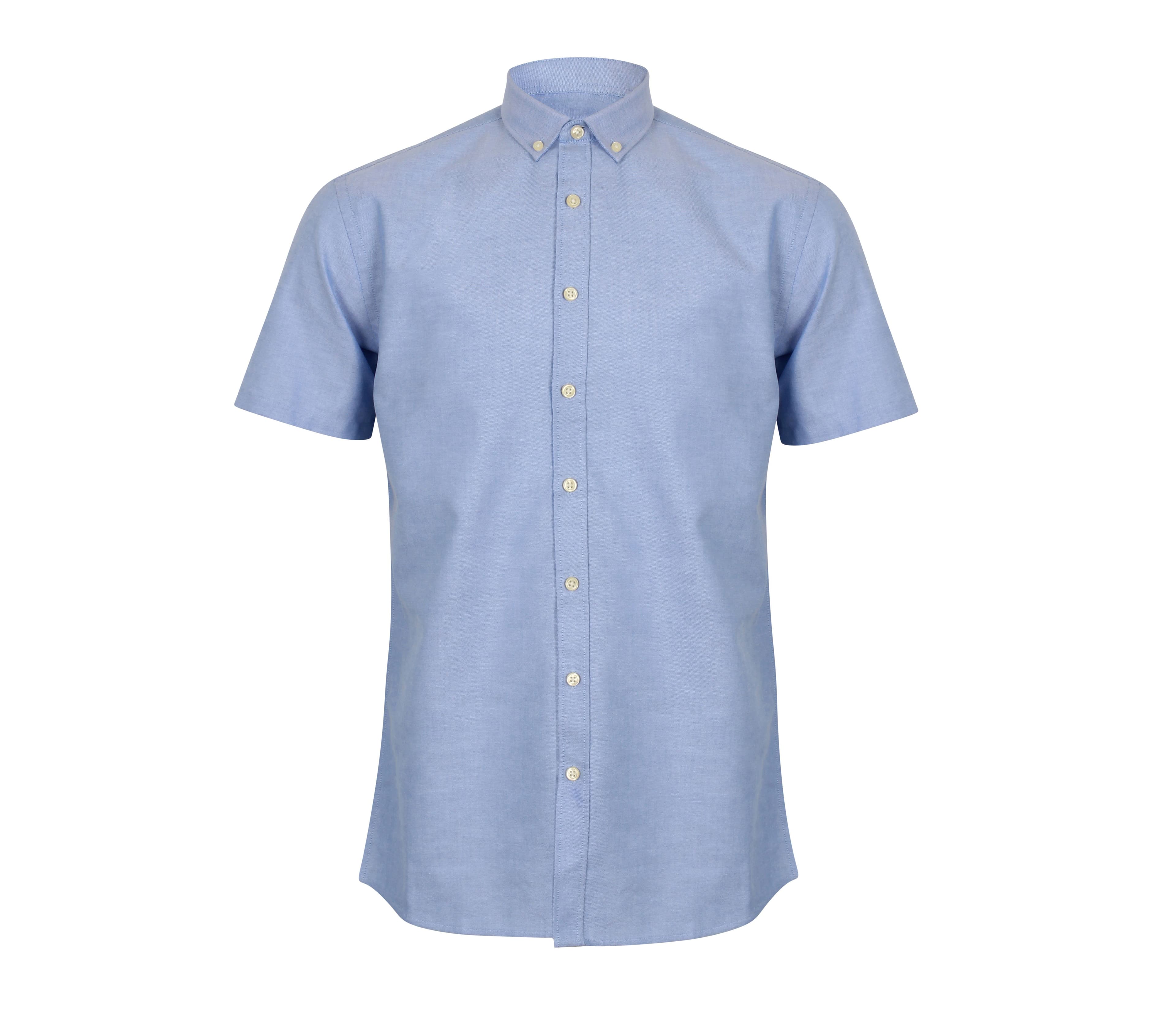 Chemisette Oxford homme BLUE