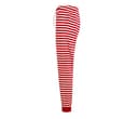 SF CLOTHING Pantalon d'intérieur stretch femme RED / WHITE STRIPES