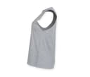 SF CLOTHING Débardeur femme emmanchures échancrées HEATHER GREY