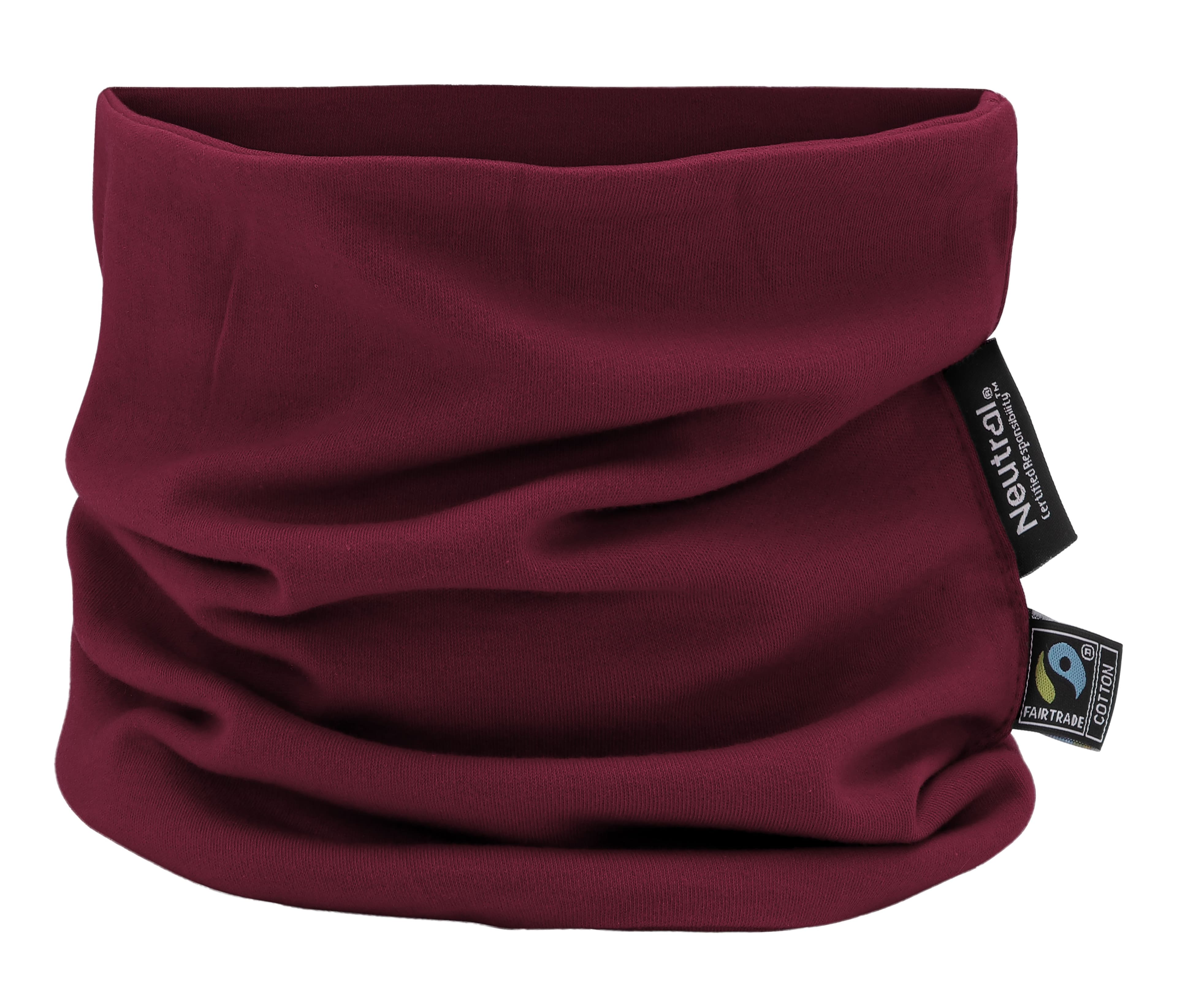 Snood en coton BURGUNDY