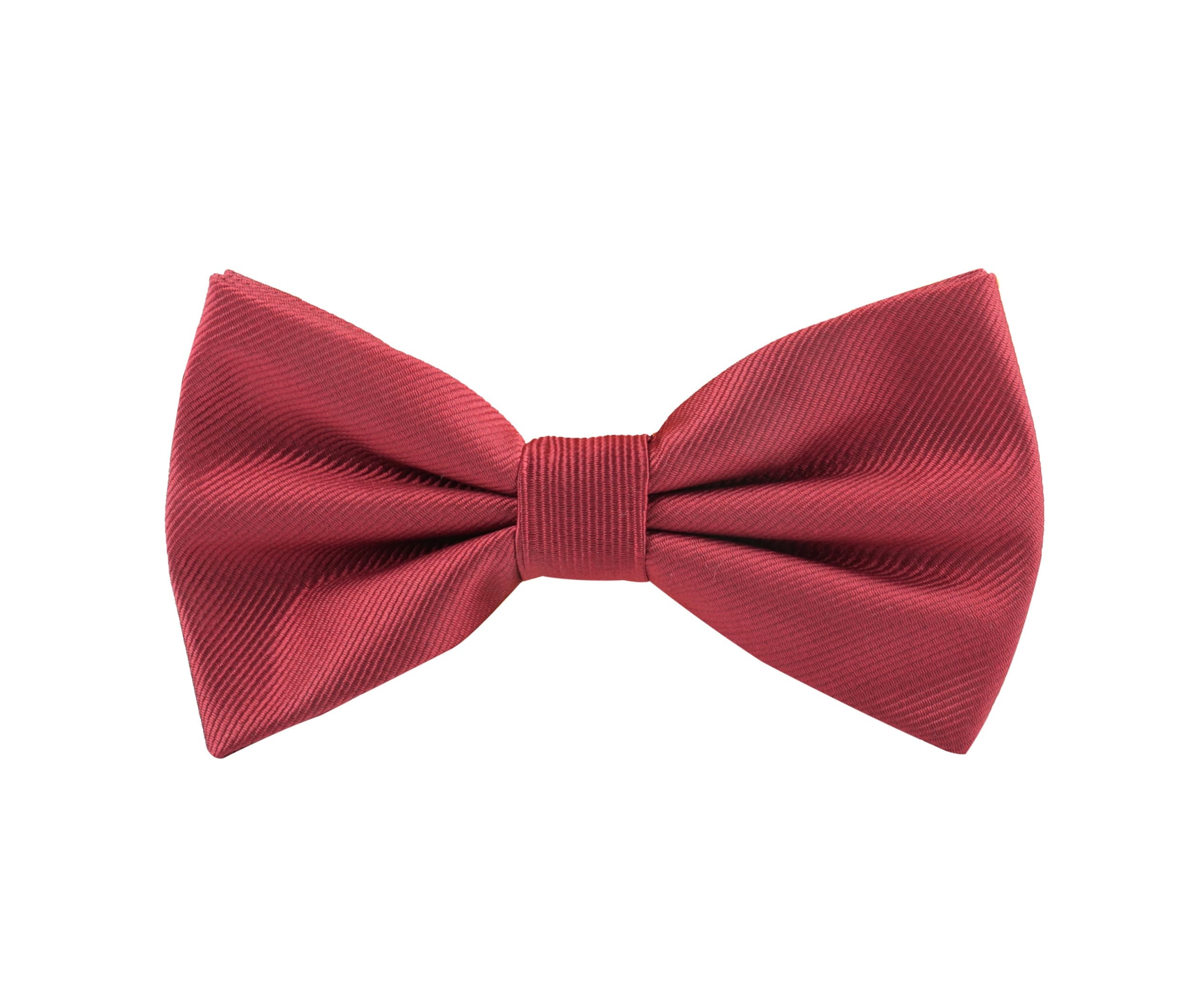 Noeud papillon classique uni RUBY RED