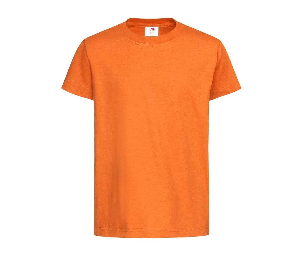 Tee-shirt col rond pour enfants ORANGE