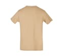 BUILD YOUR BRAND Tee-shirt col rond 140 UNION BEIGE