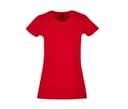 BUILD YOUR BRAND Tee-shirt basic femme CITY RED