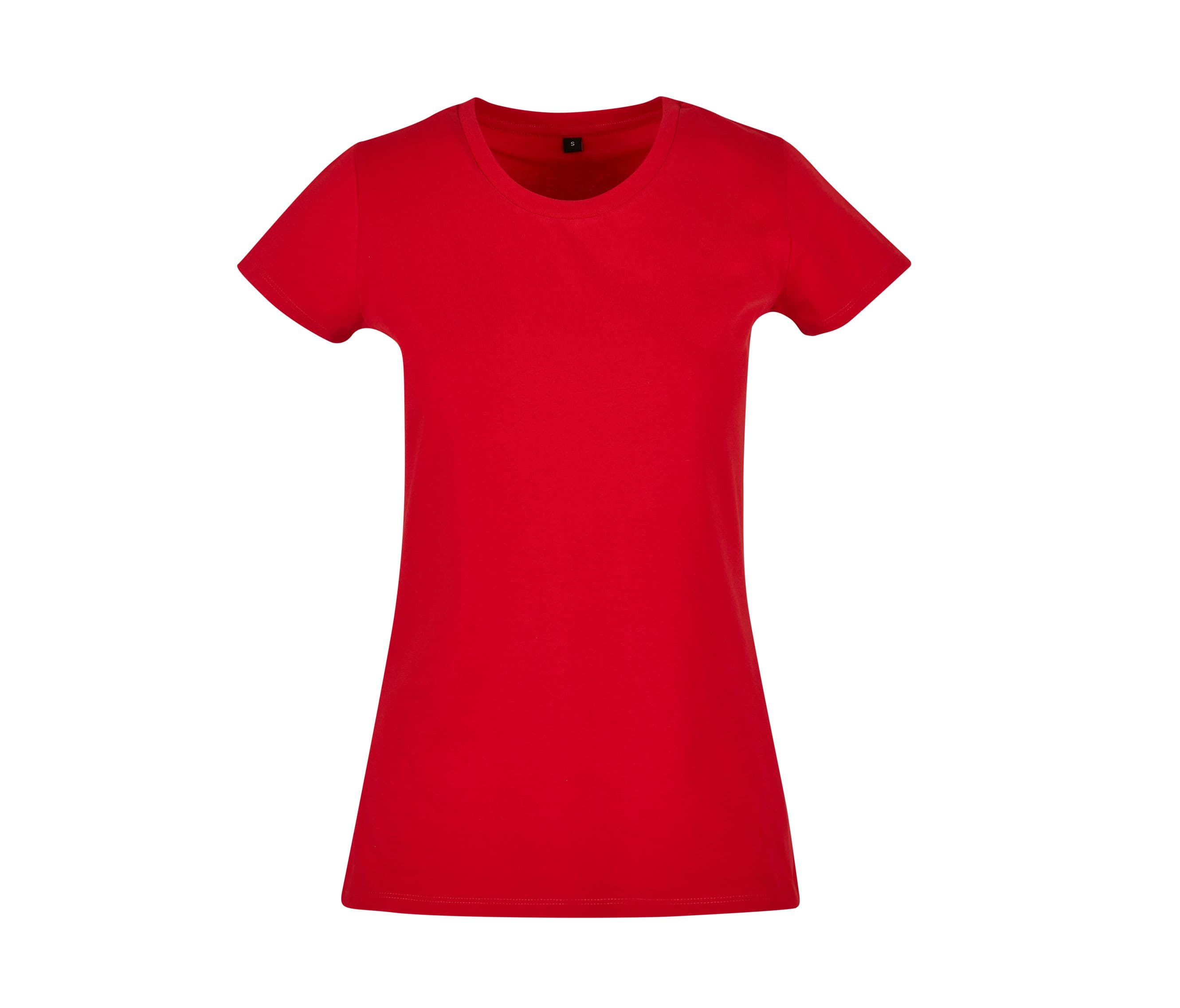 Tee-shirt basic femme CITY RED