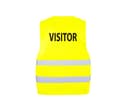 KORNTEX Gilet de sécurité imprimé Visitor ou Security VISITOR