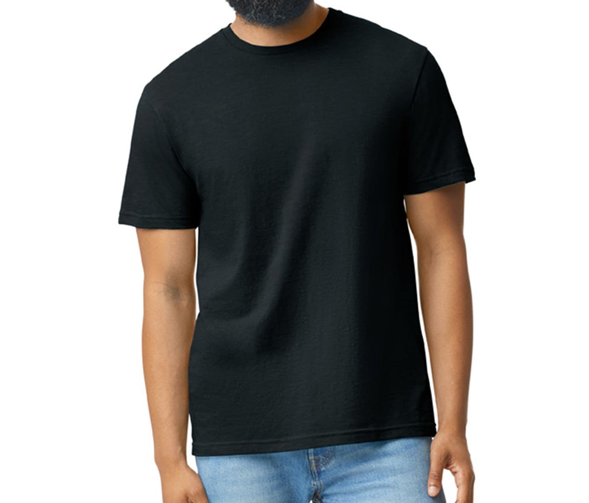 Tee-shirt homme en polycoton PITCH BLACK