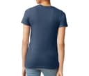 GILDAN Tee-shirt femme en polycoton NAVY MIST